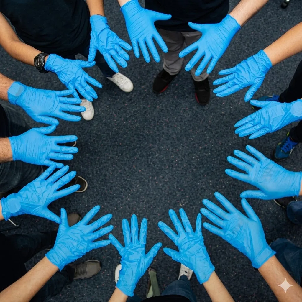 hands-gloves